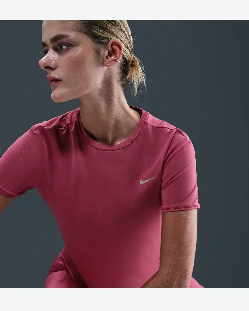 Tee-Shirt À Manches Courtes Dri-Fit Nike Swift Wool W - HM9698-634 (2) au meilleur prix !