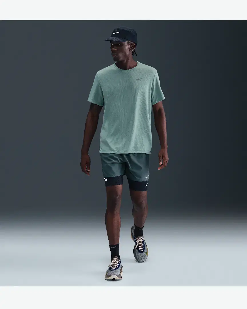 Tee-Shirt Nike M Nk Df Uv Miler Ss M - DV9315-017 (3) au meilleur prix !