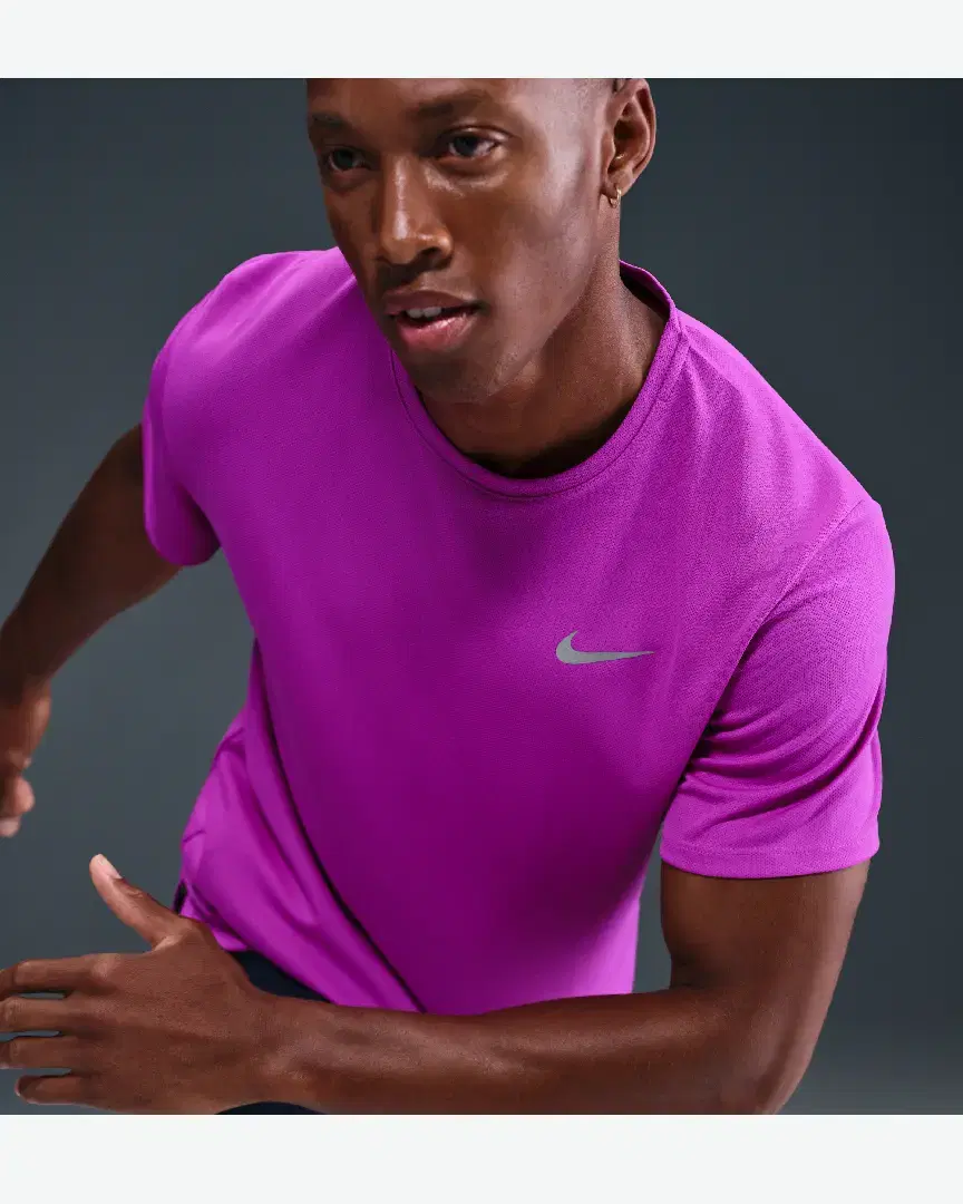 Tee-Shirt Nike M Nk Df Uv Miler Ss M - DV9315-551 (2) au meilleur prix !