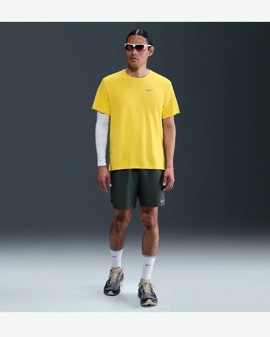 Tee-Shirt Nike M Nk Df Uv Miler Ss M - DV9315-718 (3) au meilleur prix !