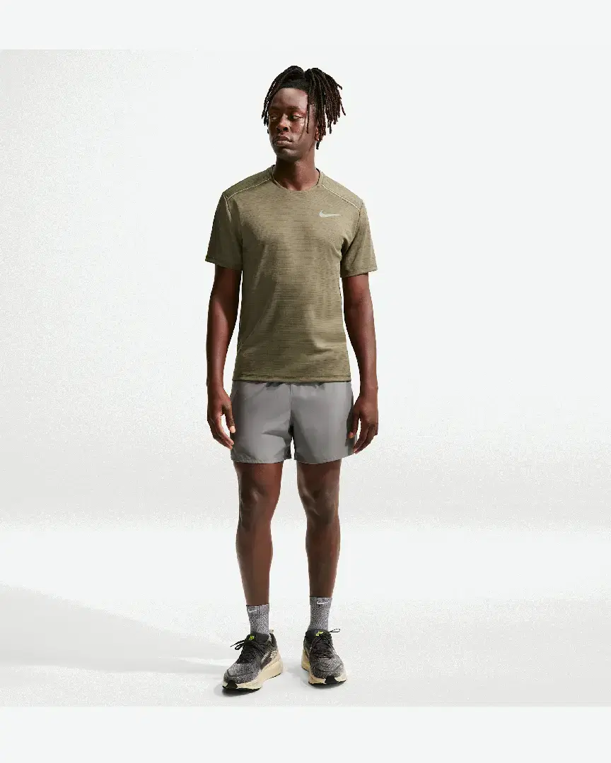 Tee-Shirt À Manches Courtes Et Motifs Nike Miler M - FZ4782-222 (3) au meilleur prix !