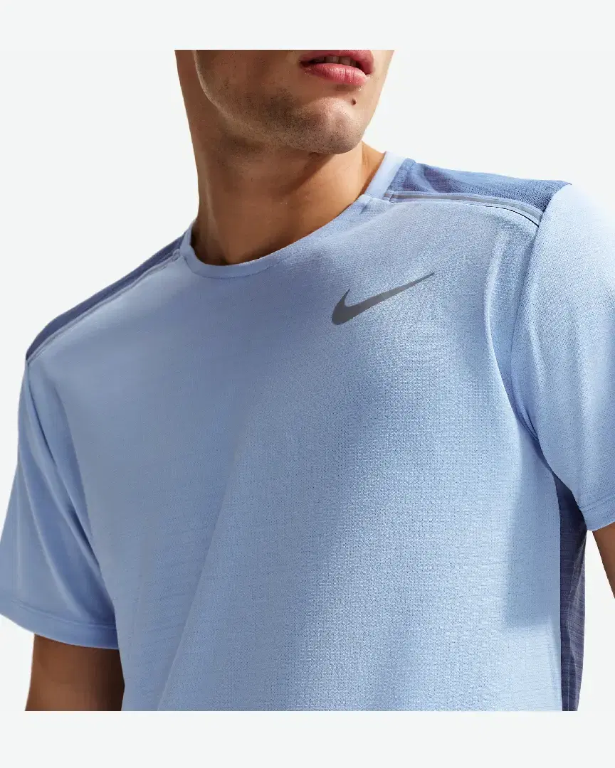 Tee-Shirt À Manches Courtes Et Motifs Nike Miler M - FZ4782-479 (2) au meilleur prix !