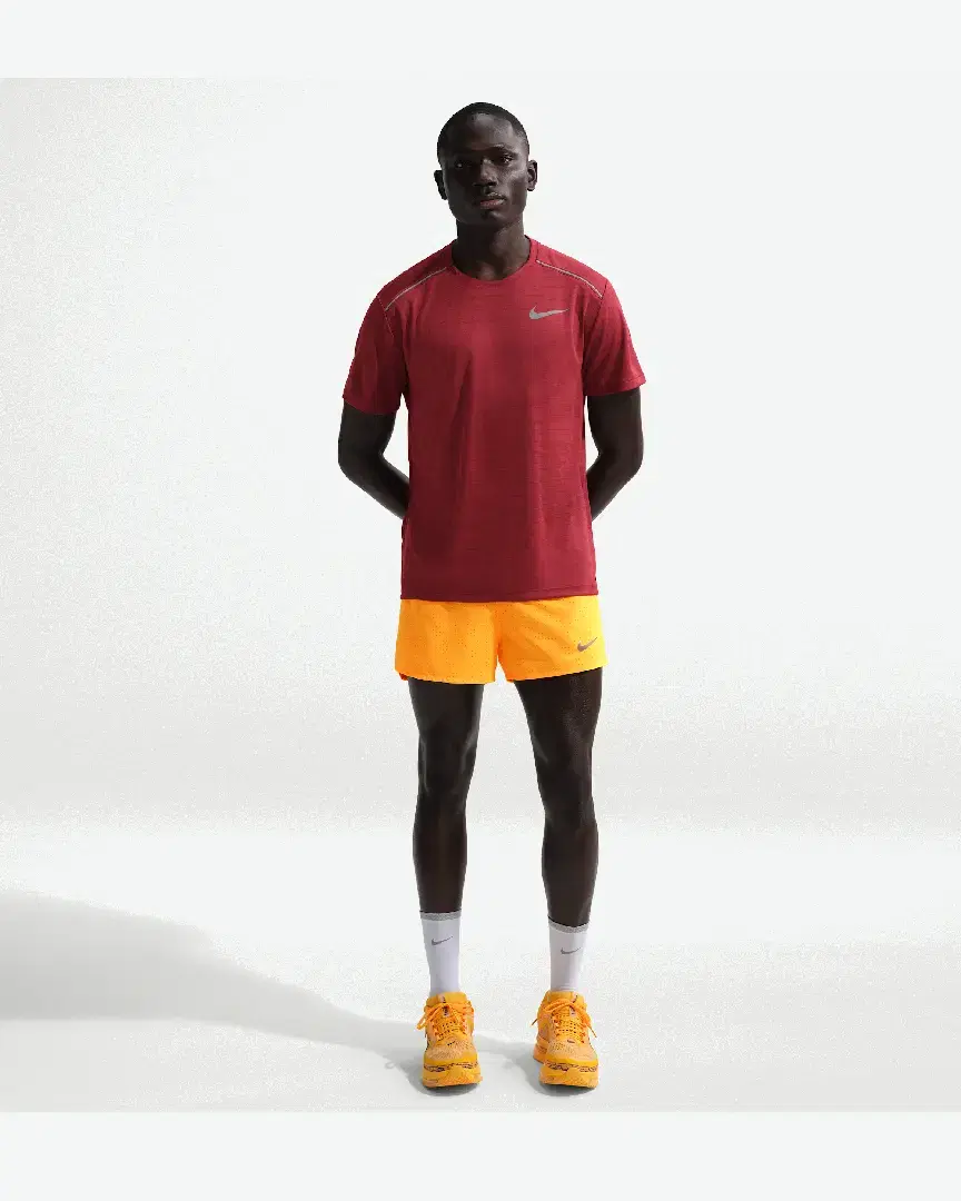 Tee-Shirt À Manches Courtes Et Motifs Nike Miler M - FZ4782-613 (3) au meilleur prix !