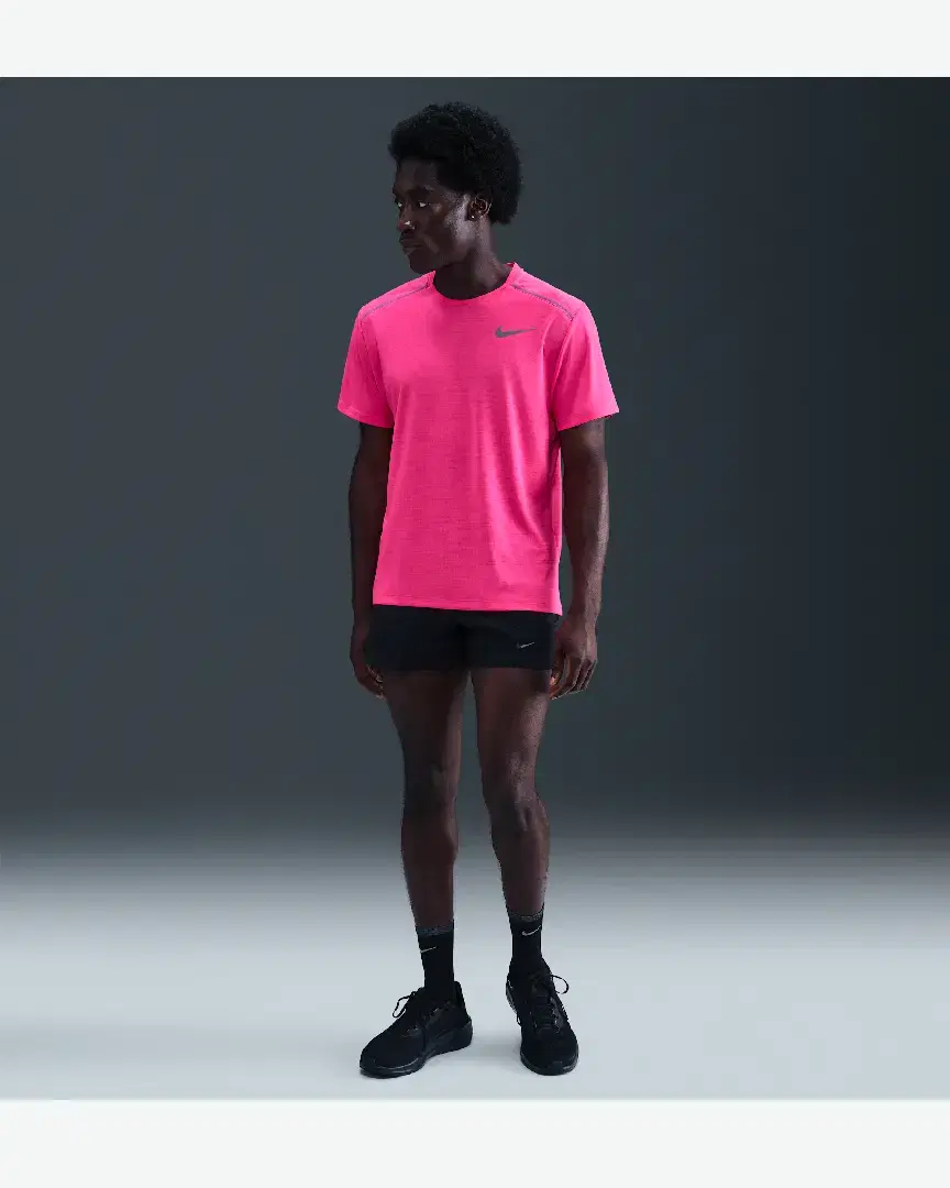 Tee-Shirt À Manches Courtes Et Motifs Nike Miler M - FZ4782-645 (3) au meilleur prix !