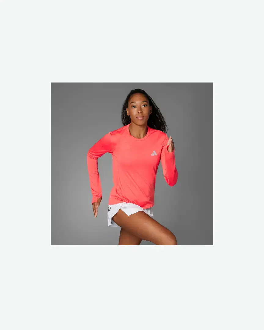 Tee-Shirt À Manches Longues Adidas Adizero Ekiden W - JM7899 (2) au meilleur prix !