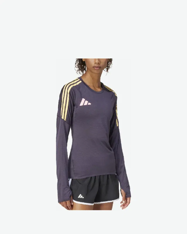 Tee-Shirt À Manches Longues Adidas Adizero W