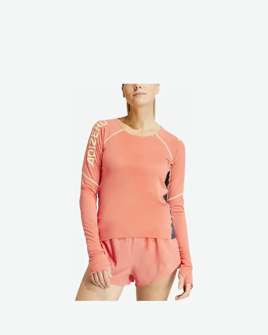 Tee-Shirt À Manches Longues Adidas Ekiden Ls W - IS0700 (0) au meilleur prix !