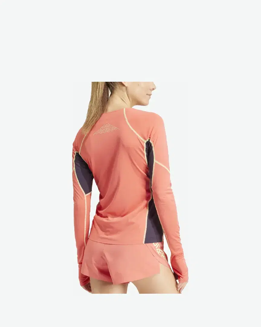 Tee-Shirt À Manches Longues Adidas Ekiden Ls W - IS0700 (1) au meilleur prix !