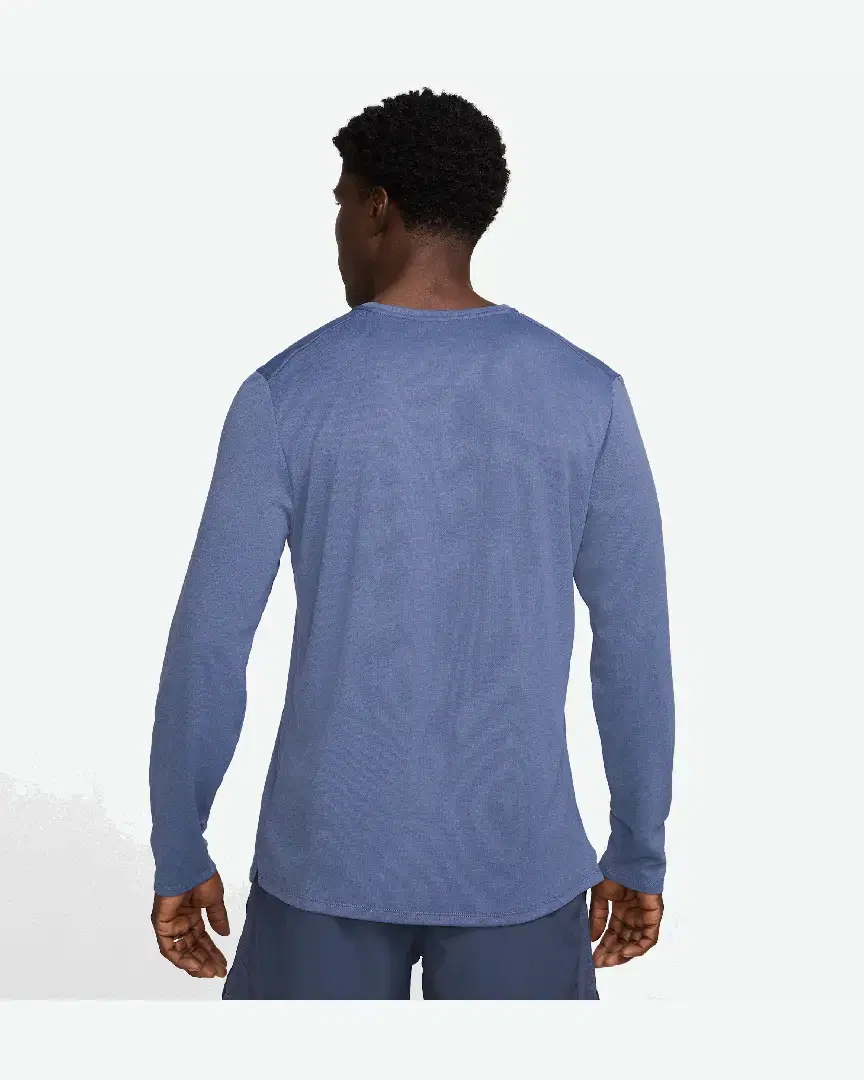 Tee-Shirt À Manches Longues Nike M Nk Df Uv Miler Top Ls M - FB7070-491 (1) au meilleur prix !
