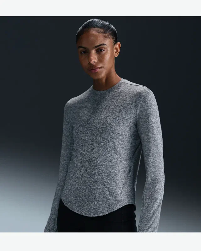 Tee-Shirt À Manches Longues Et Col Ras-Du-Cou Dri-Fit Anti-Uv Nike Swift W