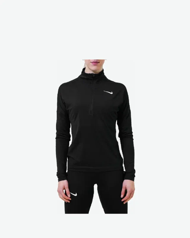 Tee-Shirt À Manches Longues Nike Women Dry Element Top Half Zip W