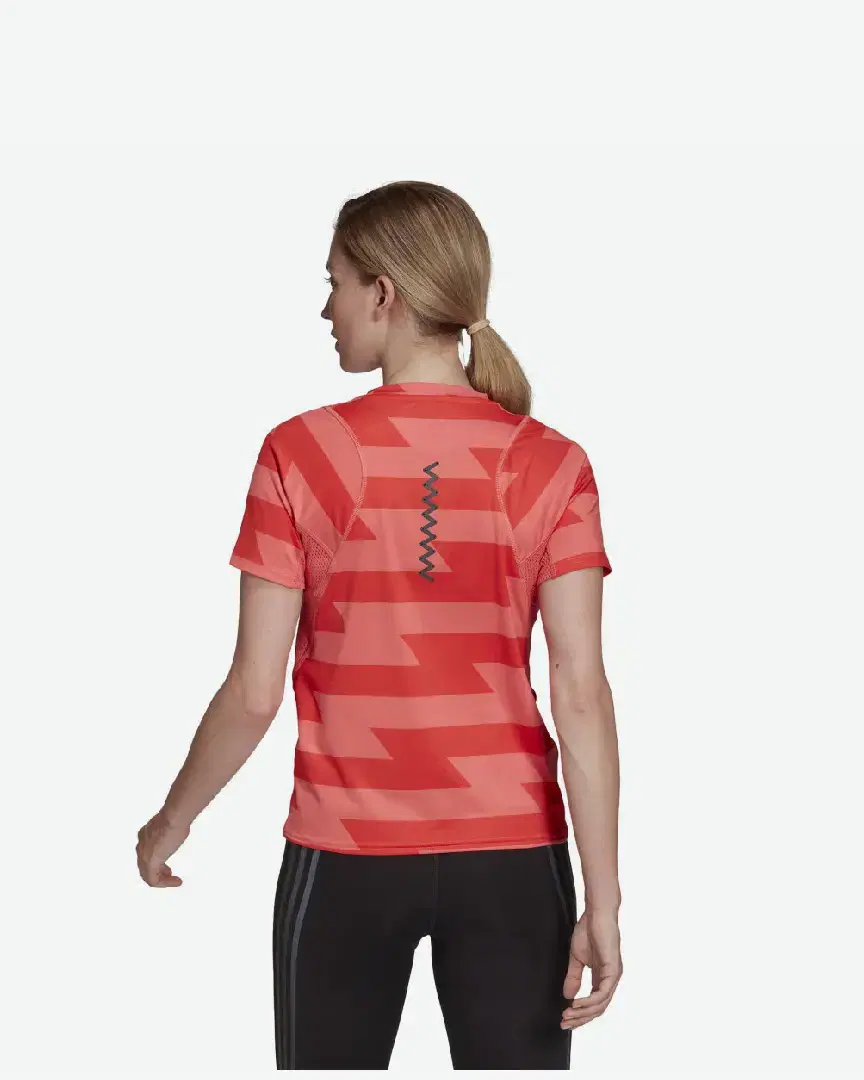 Tee-shirt adidas Fast Allover Print W - HH9209 (1) au meilleur prix !