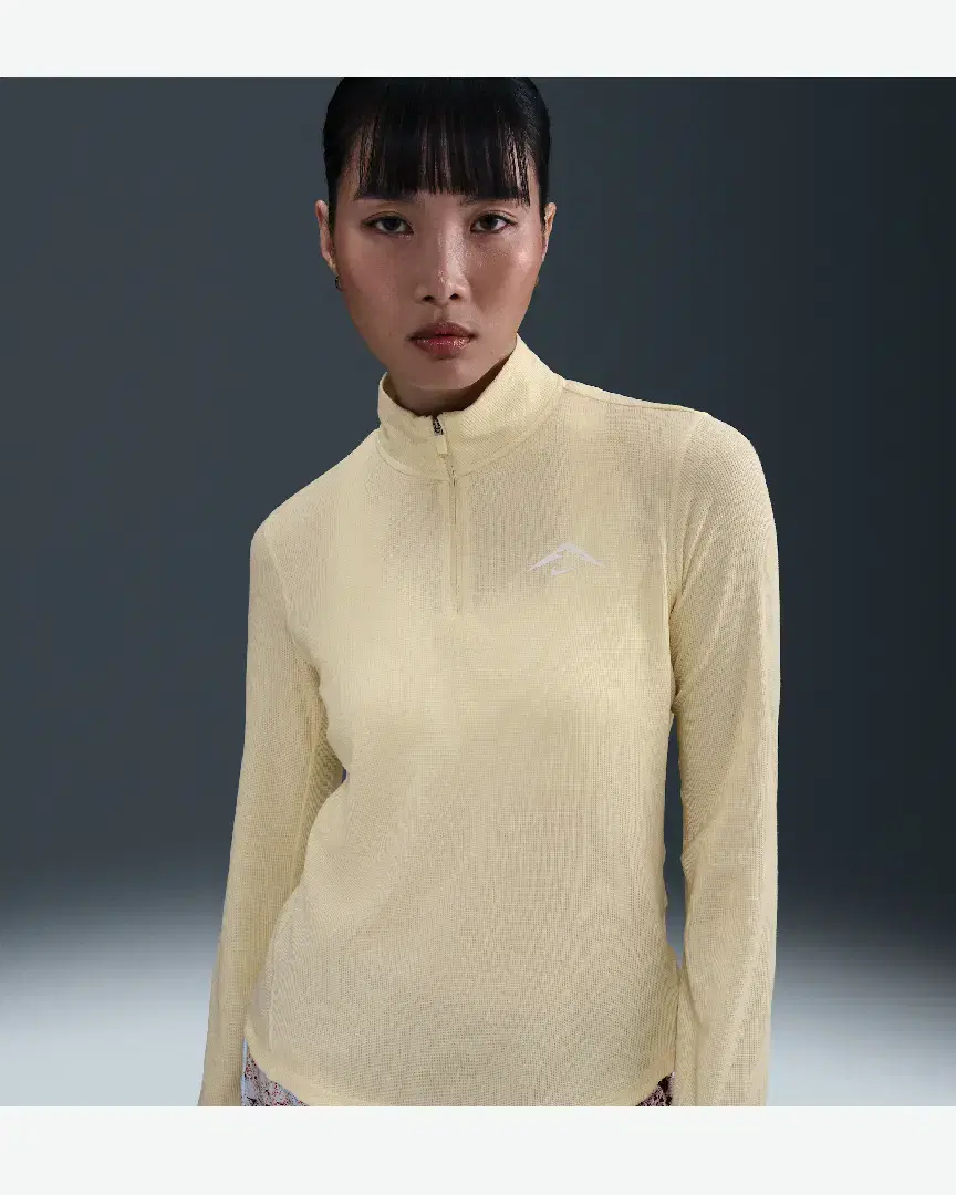 Tee-Shirt Deuxième Couche Dri-Fit À 1/4 De Zip Nike Trail W - HJ2248-745 (0) au meilleur prix !