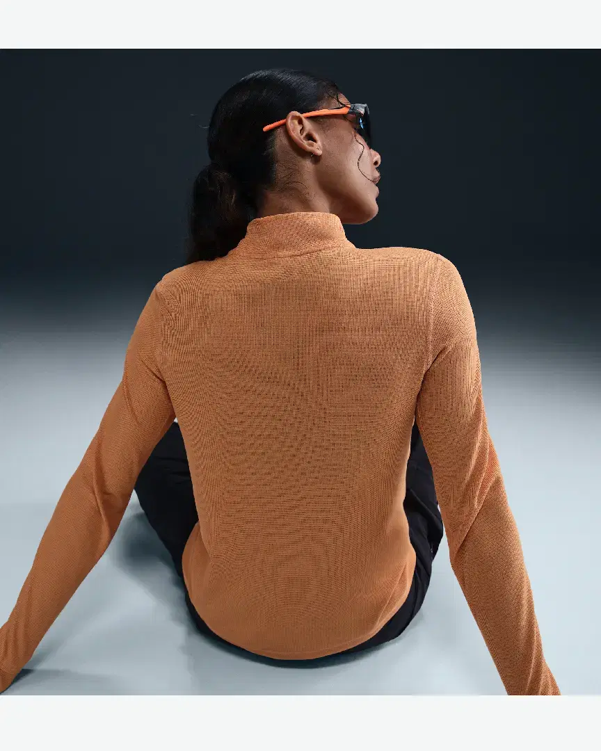 Tee-Shirt Deuxième Couche Dri-Fit À 1/4 De Zip Nike Trail W - HJ2248-856 (1) au meilleur prix !