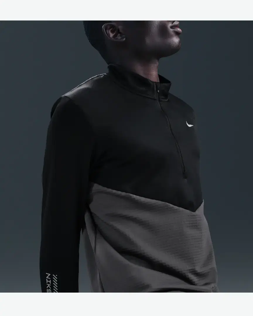 Tee-Shirt D'hiver À Demi-Zip Nike Pacer M - HV2671-060 (2) au meilleur prix !