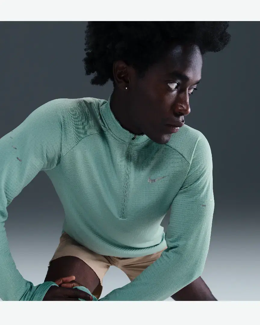 Tee-Shirt D'hiver À Demi-Zip Therma-Fit Repel Nike Stride M - HV2707-017 (2) au meilleur prix !