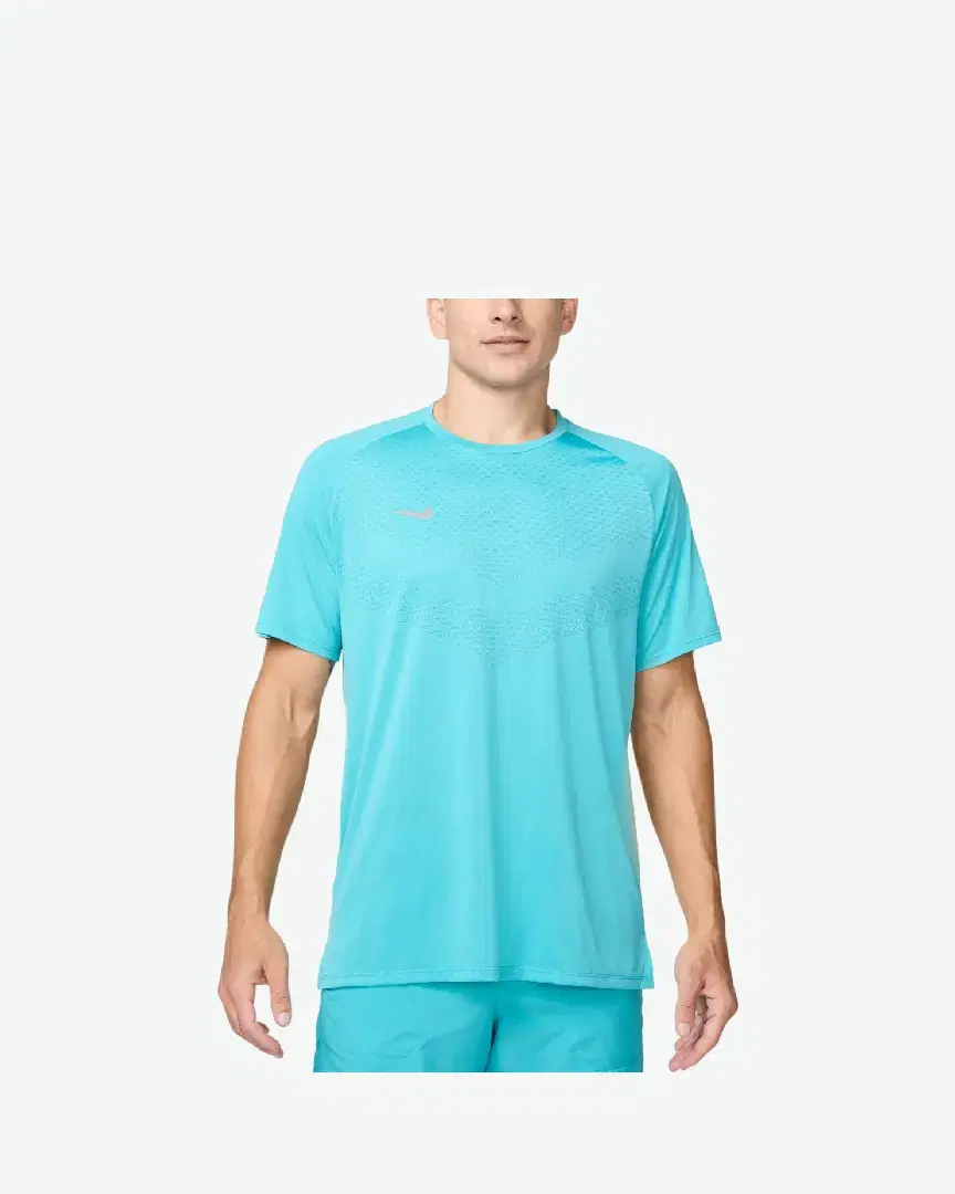 Tee-Shirt À Manches Courtes Et Motifs Réfléchissants Dri-Fit Adv Nike Stride M - HV5203-345 (0) au meilleur prix !
