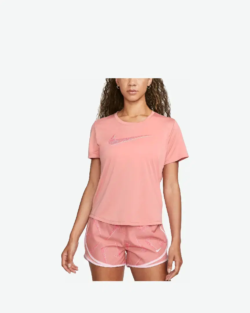 Tee-Shirt Nike W Nk Df Swoosh Hbr Ss Top W - FB4696-618 (0) au meilleur prix !