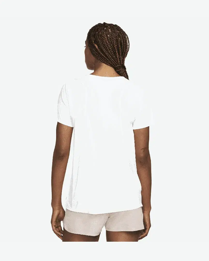 Tee-Shirt Nike W Nk Fast Df Ss Top W - DD5927-100 (1) au meilleur prix !