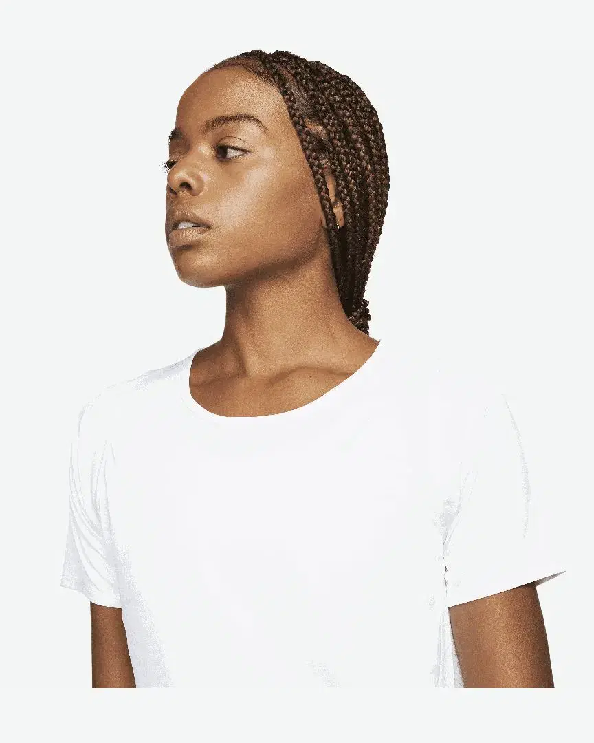 Tee-Shirt Nike W Nk Fast Df Ss Top W - DD5927-100 (2) au meilleur prix !