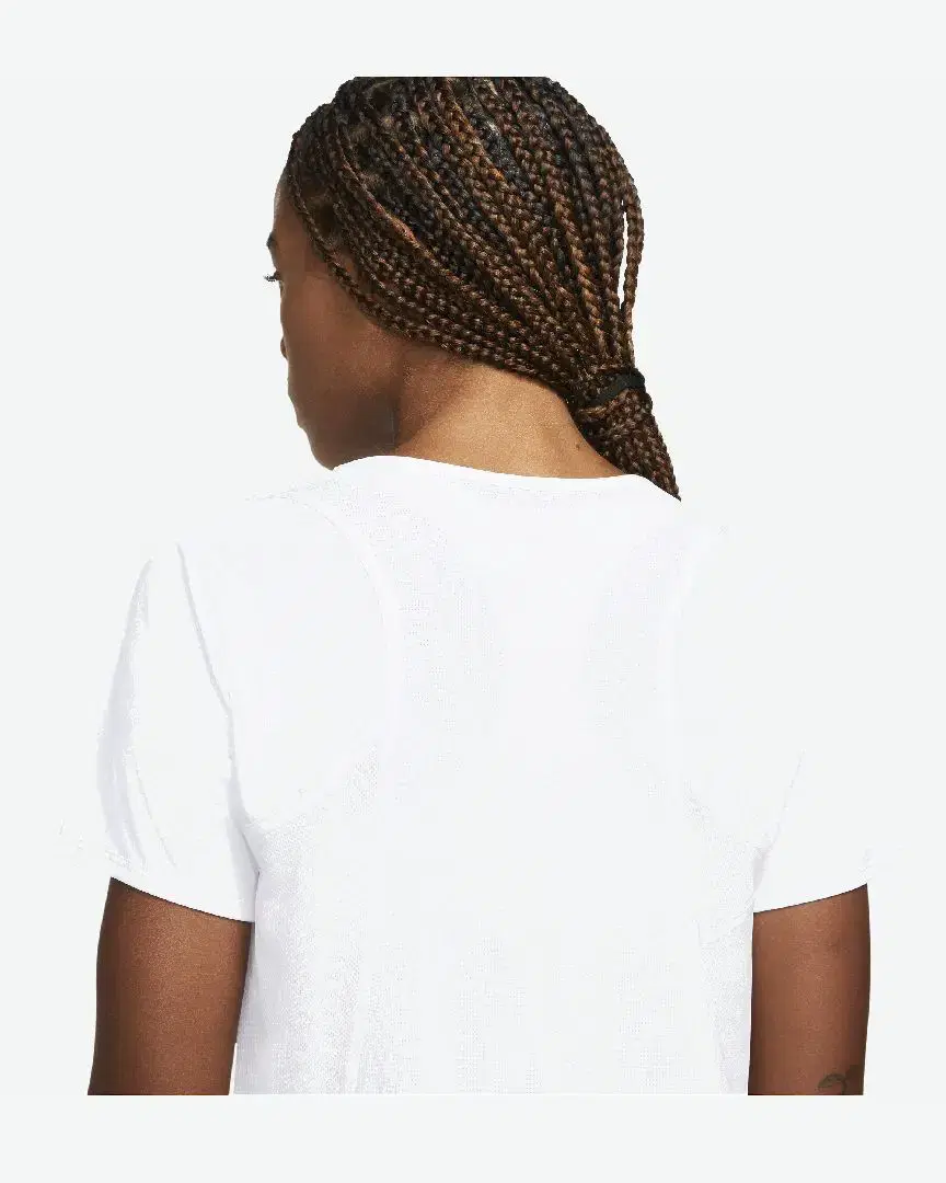 Tee-Shirt Nike W Nk Fast Df Ss Top W - DD5927-100 (3) au meilleur prix !