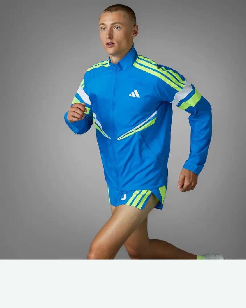 veste adidas de running adizero retro Homme