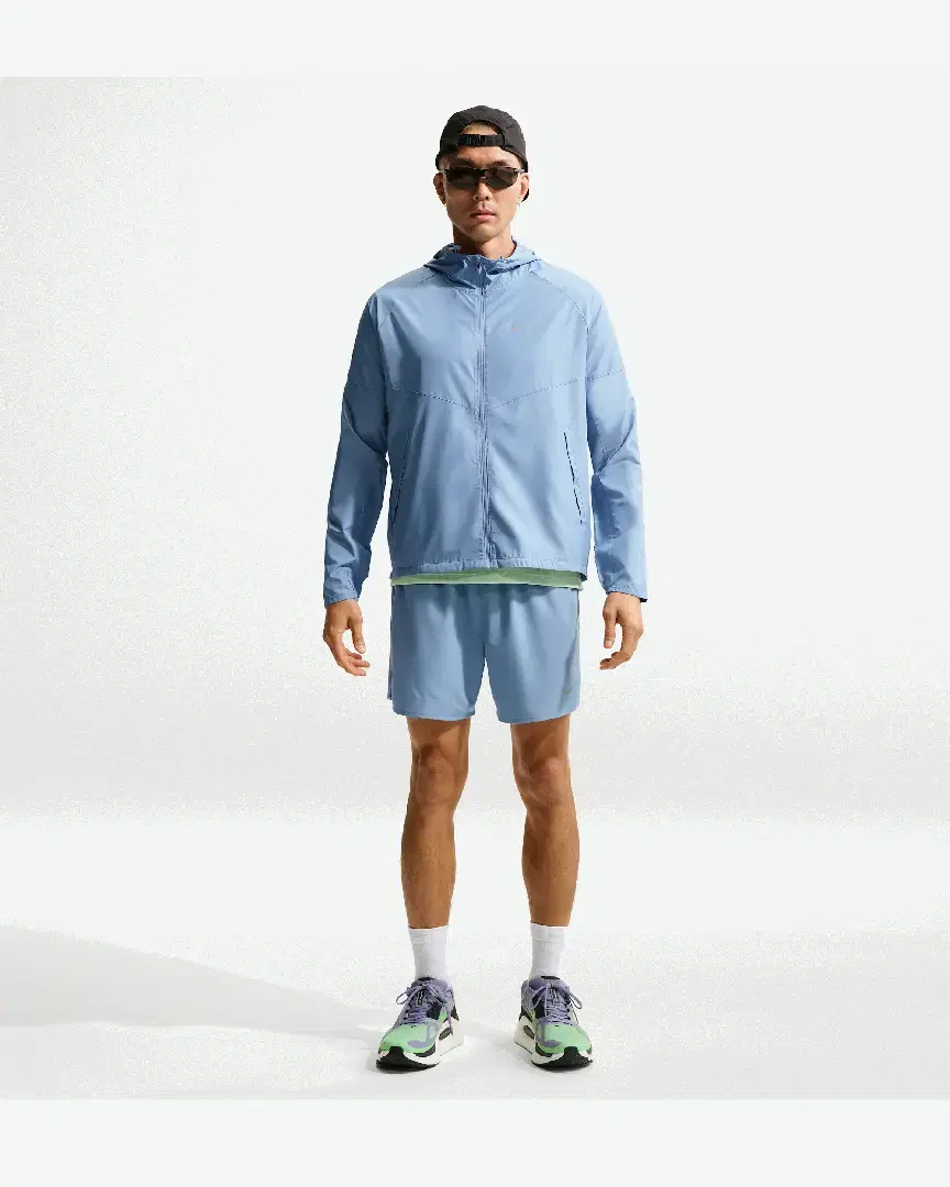 Veste Déperlante Nike Miler M - DD4746-486 (3) au meilleur prix !