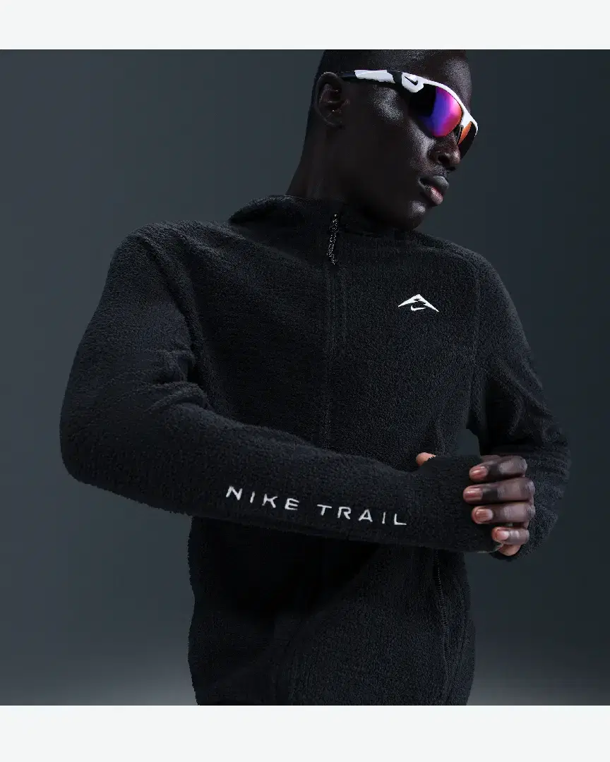 Veste En Tissu Fleece Dri-Fit Nike Trail M - HV2664-010 (2) au meilleur prix !