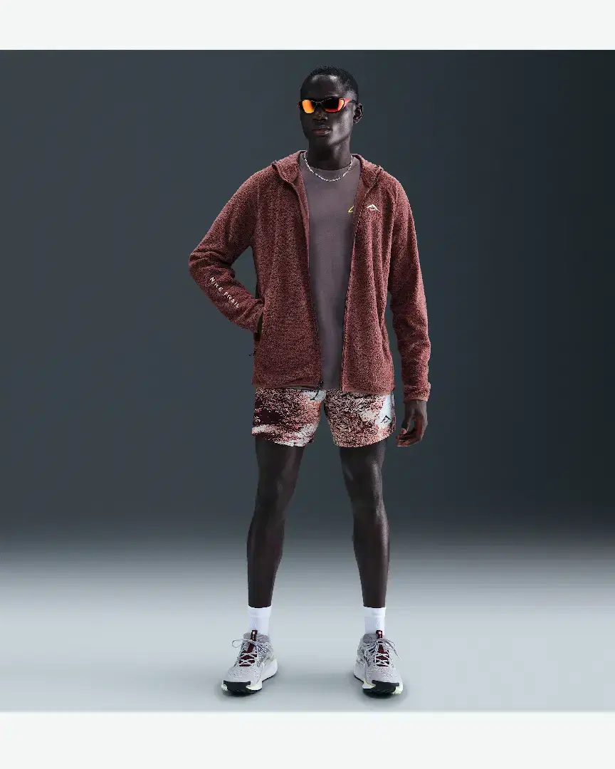 Veste En Tissu Fleece Dri-Fit Nike Trail M - HV2664-218 (3) au meilleur prix !